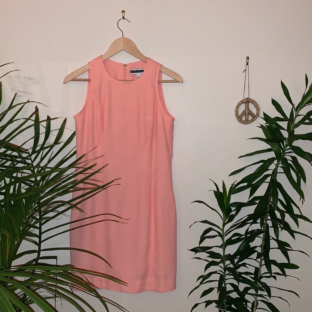 Vintage Amanda Smith Petites Blush Pink Dress